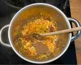 Foto del paso 6 de la receta: Sopa Mulligatawny con pollo y garbanzos