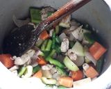 চিকেন স্টু পাস্তা নুডুলস (chicken stew pasta noodles recipe in Bengali) রেসিপি ধাপ - 1 ছবি