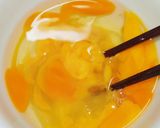 A picture of step 5 of How to Half-Cook an Egg for Oyakodon or Katsudon.