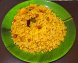 A picture of step 3 of Poha Chivda.