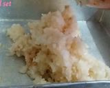 A picture of step 4 of Coconut Burfi / Kobbari Mitai.