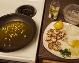A picture of step 2 of Shrimp Scampi with No Carb Gluten Free Pasta.