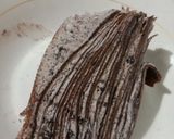 Foto langkah ke 5 dari resep Mile crepes chocolate.