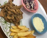 A picture of step 4 of Chicken Shawarma.