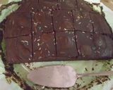 Φωτογραφία βήματος 9 της συνταγής Vegan brownies ♥️🍫