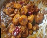 A picture of step 4 of Pepper Prawns Fry.