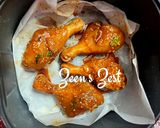 A picture of step 3 of Gochujang Honey Glazed Chicken Drumsticks.