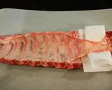 A picture of step 1 of Baby Back Pork Ribs, Oven Roasted and Fall Off the Bone Tender.