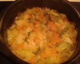 A picture of step 5 of Yummy veggie soup for babies.