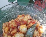 Foto langkah ke 3 dari resep Telur Puyuh + Kentang Bumbu Bali.