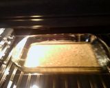 A picture of step 5 of Sunshine toffee bars.