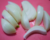 A picture of step 2 of Simmered Spring Cabbage and Spring Onions with Mustard Cream.