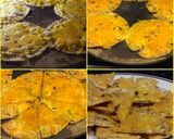 A picture of step 6 of Cheesy Tortilla Chips.