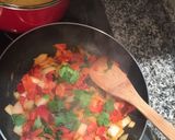 A picture of step 2 of Traditional Nicaraguan Albóndiga Soup.