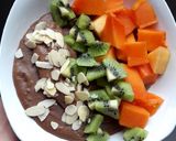 Foto del paso 3 de la receta: Papilla- porridge de quinoa, banano y cacao