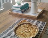 A picture of step 6 of Wholewheat French apple pie.