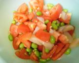 A picture of step 2 of Chilled Pasta with Scallops & Edamame.