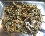 A picture of step 6 of Tazukuri with Walnuts.
