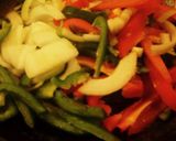 A picture of step 2 of Sunshines chipotles smothered chicken.