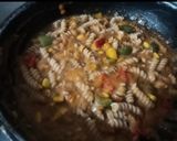 A picture of step 8 of Creamy Pink Sauce Pasta.