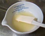 A picture of step 1 of Cherry Blossom Flavor Yogurt Milk Pudding.