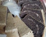 Foto langkah ke 5 dari resep 50. Bolu Ketan Hitam Keju.