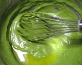 A picture of step 3 of Matcha Cake Sticks.
