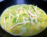 A picture of step 3 of Leek Omelette.