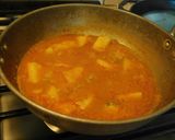 A picture of step 5 of Papad er Dalna  - Bengali Papad Curry.