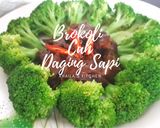 Foto langkah ke 5 dari resep Brokoli Cah Daging Sapi Saus Tiram.