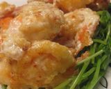 A picture of step 9 of Plump and Firm Shrimp with Ginger Mayonnaise Sauce.