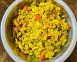 A picture of step 5 of Cabbage With Chana Dal.