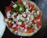 मीनी पिज़्ज़ा डोसा(Mini pizza dosa recipe in hindi) रेसिपी चरण 2 फोटो