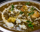 A picture of step 18 of Dhaba Style Palak Paneer.