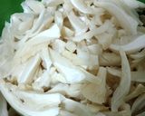 Foto langkah ke 1 dari resep Pepes Jamur Tahu Pedas.