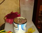 Foto langkah ke 1 dari resep Ice cream dragon fruits.