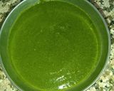 पालक चटनी(palak ki chutney recipe in hindi) रेसिपी चरण 3 फोटो