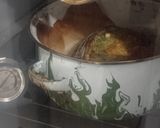 Foto langkah ke 19 dari resep Pandan Jinten Hitam Italian Herbs Cheese Sourdough Bread (Oven Tangkring).