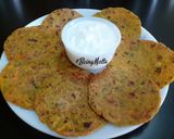 A picture of step 5 of Saat Dhan Parathas.