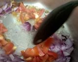 A picture of step 4 of Wheat kothuparatha.