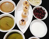 A picture of step 4 of Panipuri.