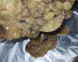 Foto del paso 1 de la receta: Tortilla de papa al horno c/Trocitos de Carne asada _Paleta y Queso Gratinado_