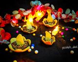 চকলেটি দিয়া টার্ট(Chocolatey Diya tart recipe in Bengali) রেসিপি ধাপ - 11 ছবি