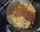 A picture of step 5 of Cholay chaat.