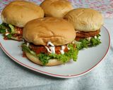 Foto langkah ke 2 dari resep Chicken Burger.