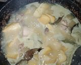 Foto langkah ke 6 dari resep Sup Ayam Tahu Bumbu Kuning.