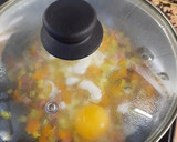 Foto del paso 4 de la receta: Calabacín con huevo y jamón