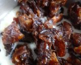 A picture of step 2 of Dates kheer/ khajur ki kheer.