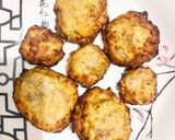氣炸烤箱｜寶寶👶無調味氣炸漢堡排的食譜步驟4照片