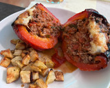 Foto del paso 9 de la receta: Pimientos rellenos de carne en Airfryer Cosori